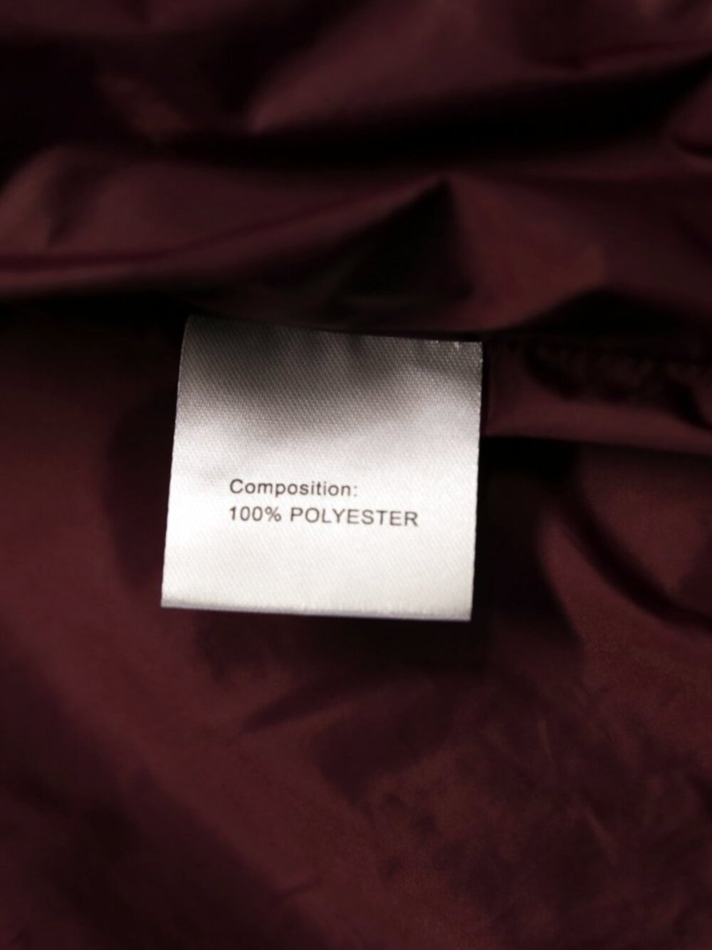 MAGCOMSEN Men’s Maroon Full Zip Bomber Jacket Size L–Lightweight Softshell Windb - Picture 10 of 13